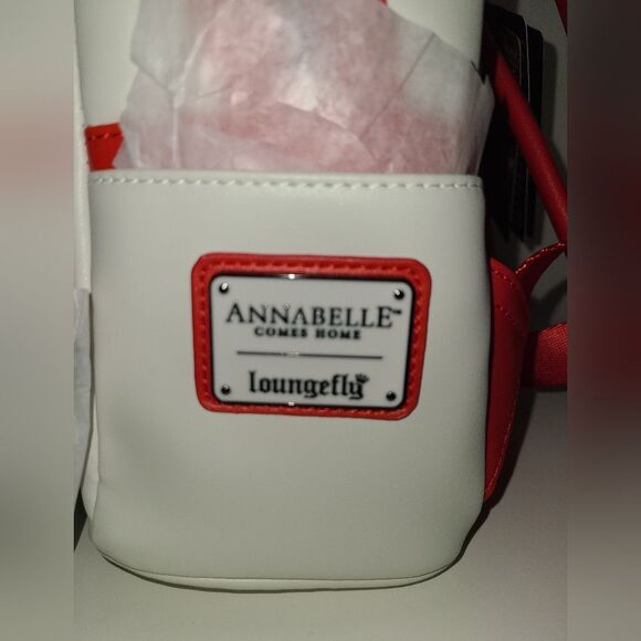 The Conjuring Annabelle Loungefly Set Horror Doll Wallet and Backpack